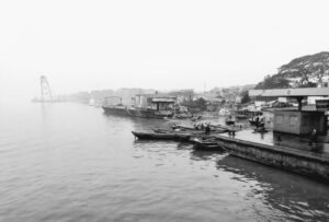 বরিশাল শহরের ব্যস্ত স্টিমার ঘাট